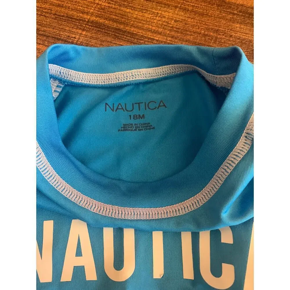 NAUTICA Boy’s Two-Piece Swim Set / Top and Trunks / Size: 18 Months